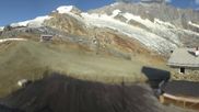 Archived webcam image showing Saas Fee - Längfluh Glacier on 15 Aug 2026 at 08:11