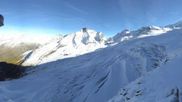 Archived webcam image showing Saas Fee - Längfluh Glacier on 22 Oct 2026 at 16:46