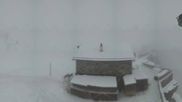 Archived webcam image showing Saas Fee - Längfluh Glacier on 23 Oct 2026 at 14:12