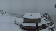Archiviertes Webcam Bild: Saas Fee - Längfluh Gletscher am 23.10.2026 um 12:08 Uhr