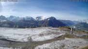 Archived webcam image showing Rosswald - Ski lift Fleschbodu on 22 Oct 2026 at 12:36