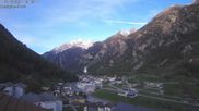 Archived webcam image showing Grächen - St. Niklaus village on 2 May 2026 at 07:16