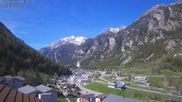 Archived webcam image showing Grächen - St. Niklaus village on 2 May 2026 at 10:16