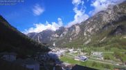 Archived webcam image showing Grächen - St. Niklaus village on 16 May 2026 at 08:24