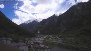 Archived webcam image showing Grächen - St. Niklaus village on 16 May 2026 at 14:24