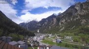 Archived webcam image showing Grächen - St. Niklaus village on 16 May 2026 at 10:24
