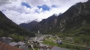 Archived webcam image showing Grächen - St. Niklaus village on 16 May 2026 at 12:24