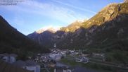 Archived webcam image showing Grächen - St. Niklaus village on 23 May 2026 at 06:01