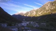 Archived webcam image showing Grächen - St. Niklaus village on 23 May 2026 at 07:01