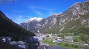 Archived webcam image showing Grächen - St. Niklaus village on 23 May 2026 at 08:01