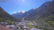 Archived webcam image showing Grächen - St. Niklaus village on 23 May 2026 at 14:01