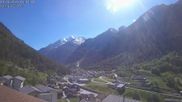 Archived webcam image showing Grächen - St. Niklaus village on 23 May 2026 at 16:01