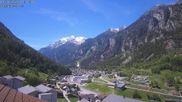 Archived webcam image showing Grächen - St. Niklaus village on 23 May 2026 at 12:01