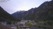 Archived webcam image showing Grächen - St. Niklaus village on 6 Jun 2026 at 06:23
