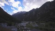 Archived webcam image showing Grächen - St. Niklaus village on 6 Jun 2026 at 18:23