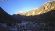 Archived webcam image showing Grächen - St. Niklaus village on 13 Jun 2026 at 06:34