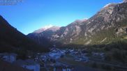 Archived webcam image showing Grächen - St. Niklaus village on 13 Jun 2026 at 07:34