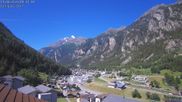 Archived webcam image showing Grächen - St. Niklaus village on 13 Jun 2026 at 10:34