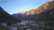 Archived webcam image showing Grächen - St. Niklaus village on 28 Jun 2026 at 06:32