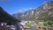 Archived webcam image showing Grächen - St. Niklaus village on 28 Jun 2026 at 08:32