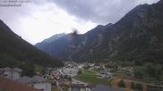 Archived webcam image showing Grächen - St. Niklaus village on 28 Jun 2026 at 16:32