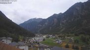 Archived webcam image showing Grächen - St. Niklaus village on 28 Jun 2026 at 18:32