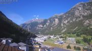 Archived webcam image showing Grächen - St. Niklaus village on 20 Jun 2026 at 08:47