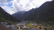 Archived webcam image showing Grächen - St. Niklaus village on 20 Jun 2026 at 14:47