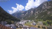 Archived webcam image showing Grächen - St. Niklaus village on 20 Jun 2026 at 10:47