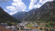 Archived webcam image showing Grächen - St. Niklaus village on 20 Jun 2026 at 12:47