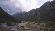 Archived webcam image showing Grächen - St. Niklaus village on 20 Jun 2026 at 20:47