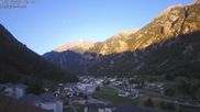 Archived webcam image showing Grächen - St. Niklaus village on 4 Jul 2026 at 06:26