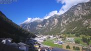Archived webcam image showing Grächen - St. Niklaus village on 4 Jul 2026 at 08:26