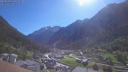 Archived webcam image showing Grächen - St. Niklaus village on 4 Jul 2026 at 16:26