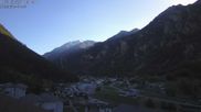 Archived webcam image showing Grächen - St. Niklaus village on 4 Jul 2026 at 18:26