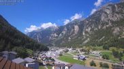Archived webcam image showing Grächen - St. Niklaus village on 4 Jul 2026 at 10:26