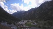 Archived webcam image showing Grächen - St. Niklaus village on 18 Jul 2026 at 18:31