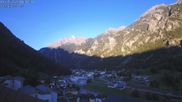 Archived webcam image showing Grächen - St. Niklaus village on 12 Jul 2026 at 07:20