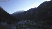 Archived webcam image showing Grächen - St. Niklaus village on 12 Jul 2026 at 18:20