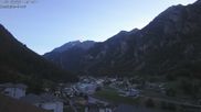 Archived webcam image showing Grächen - St. Niklaus village on 12 Jul 2026 at 20:20