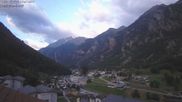 Archived webcam image showing Grächen - St. Niklaus village on 21 Jul 2026 at 06:01