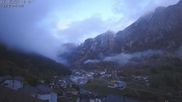 Archived webcam image showing Grächen - St. Niklaus village on 25 Oct 2026 at 07:51