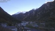 Archived webcam image showing Grächen - St. Niklaus village on 22 Oct 2026 at 08:36