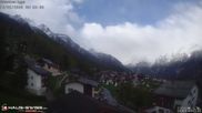 Archived webcam image showing Grächen: Egga on 12 May 2026 at 08:53