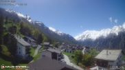 Archived webcam image showing Grächen: Egga on 12 May 2026 at 12:53