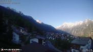 Archived webcam image showing Grächen: Egga on 28 May 2026 at 07:25