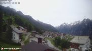 Archived webcam image showing Grächen: Egga on 4 Jun 2026 at 12:50