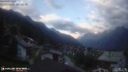 Archived webcam image showing Grächen: Egga on 21 Jul 2026 at 06:57