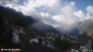 Archiviertes Webcam Bild: Grächen - Egga am 21.07.2026 um 08:13 Uhr