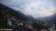 Archived webcam image showing Grächen: Egga on 6 Aug 2026 at 07:51